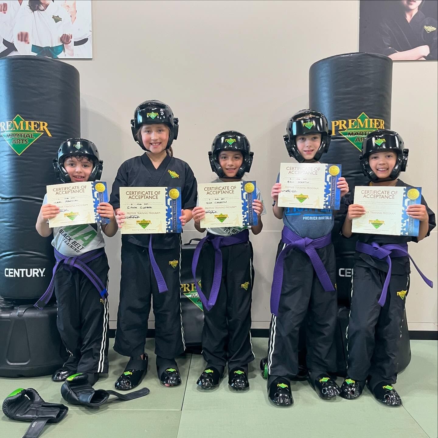 An aerial view of a city skyline at sunset.