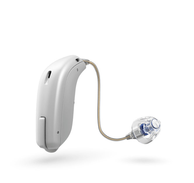 An Oticon Hearing Aid from Frequency Hearing in Beaumont Alberta