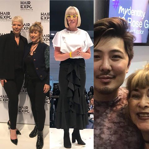 A Collage Of Photos Of People At A Hair Expo — Fuse Hair & Beauty In Darwin City, NT