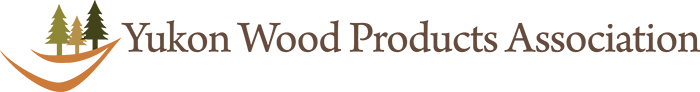 A logo for the yukon wood products association