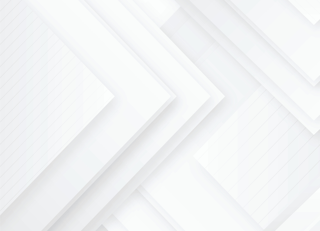 A white background with a geometric pattern of arrows.