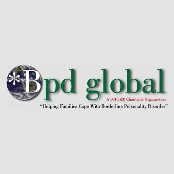 A logo for bpd global helping families cope with borderline personality disorder
