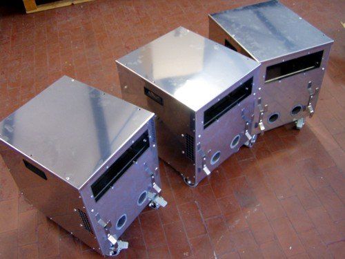 mobile mini aspirators in stainless steel