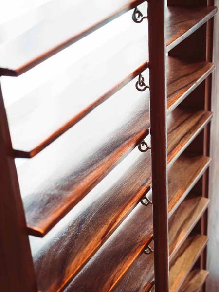 Blind window curtain Wooden texture — Draperies & Curtains Retail & Custom in Newton,MA