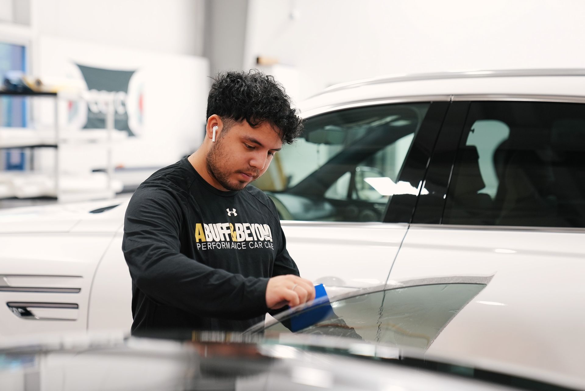 Window tint application