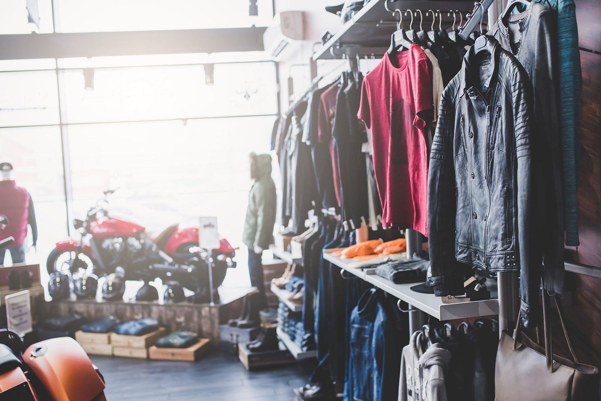 giubbotti e pantaloni per la moto