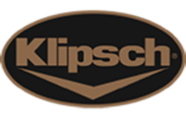 A klipsch logo on a white background