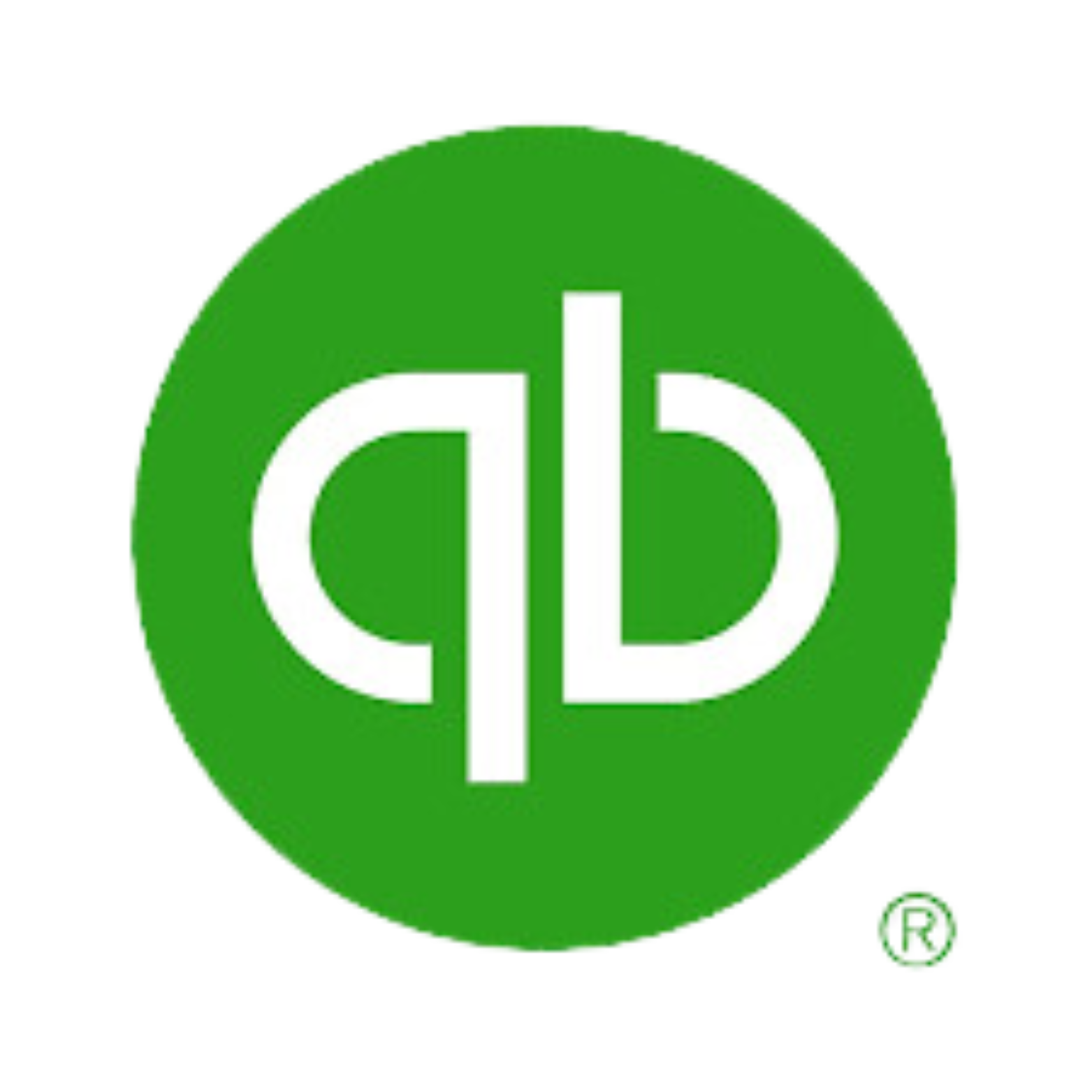 The qb logo is in a green circle on a white background.
