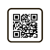 QR code in a square with a dark border.