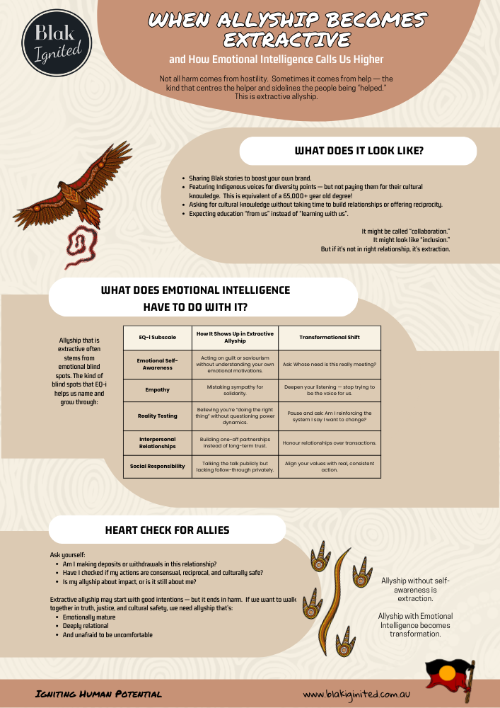 When Allyship Becomes Extractive