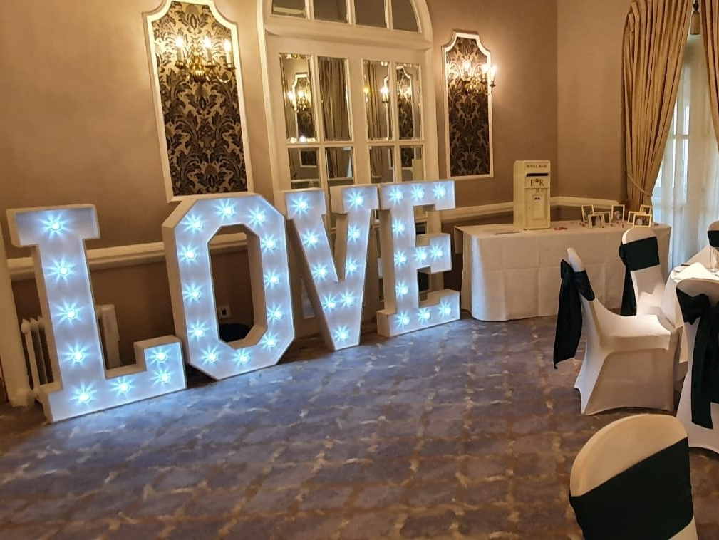 J.A.B.S Event Hire Wedding Letters, Corporate Letters, Walsall