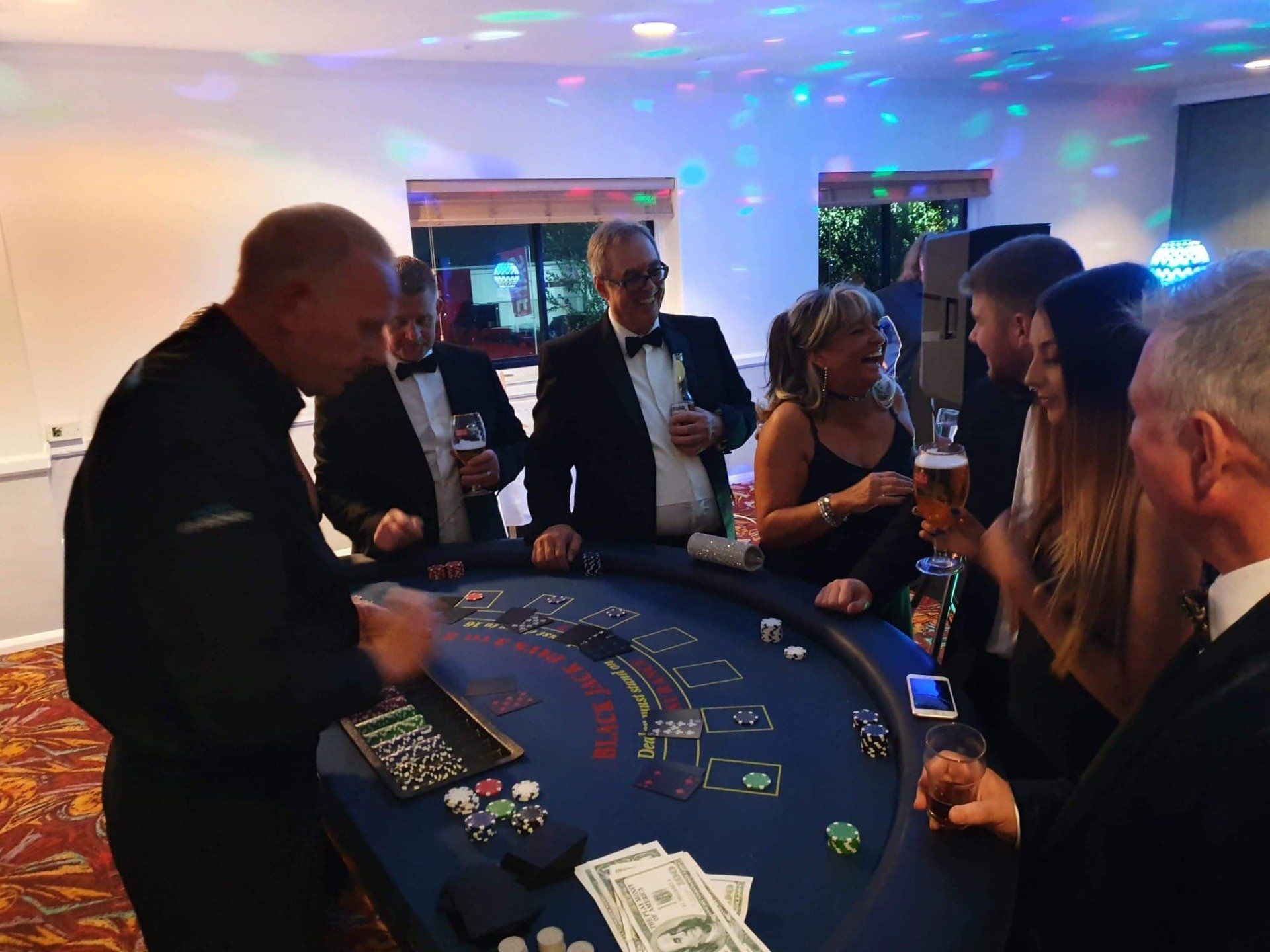 .A.B.S Event Hire Wedding Casino Tables, Corporate Casino Tables, Lichfield