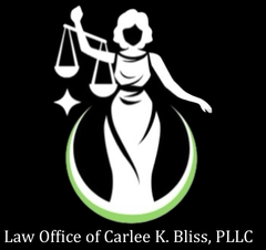 a logo for the law office of carlee k. bliss