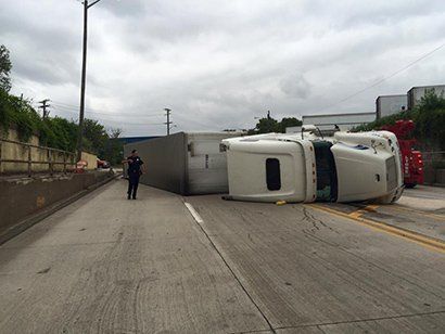 White Trailer Accident — Dearborn, MI — Rusko’s Service Center