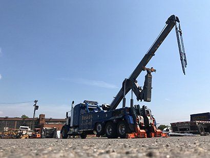 Tow Truck Forklift — Dearborn, MI — Rusko’s Service Center