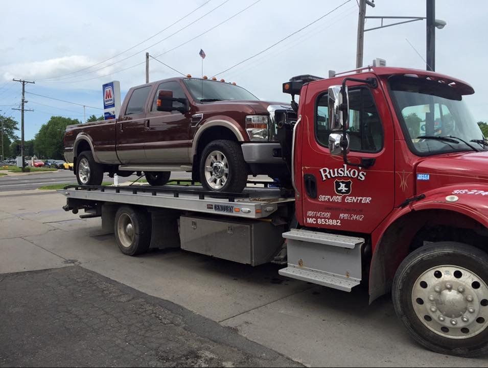 Car Towing Service — Dearborn, MI — Rusko’s Service Center