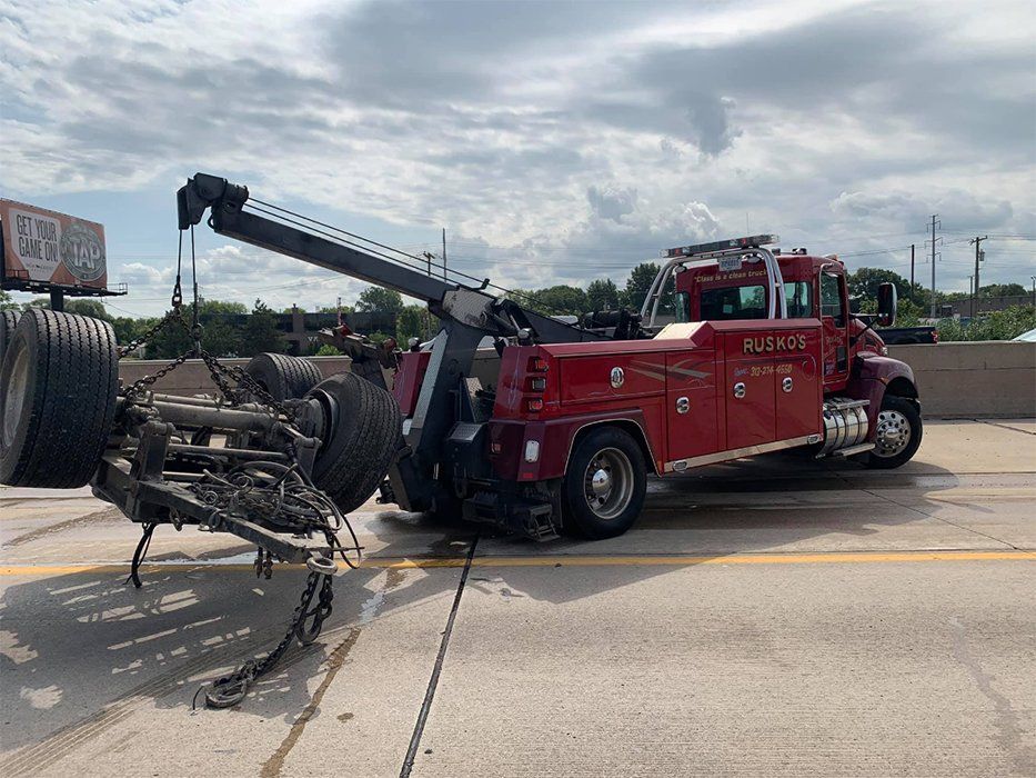 Rusko's Towing Truck — Dearborn, MI — Rusko’s Service Center