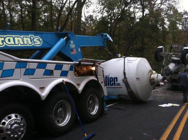 Towing in Crash Area — Roxboro, NC — Brann’s Wrecker Service Inc
