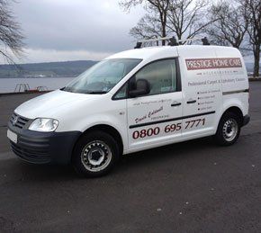 Carpet cleaners - Argyll, Scotland - Prestige Home Care - Van Van