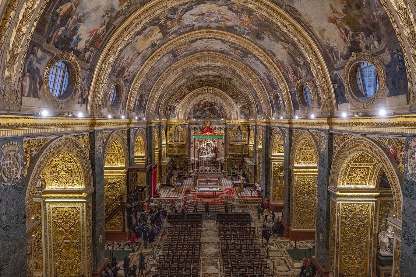 Valletta Cathedral Malta Photo Gallery by David Ferguson