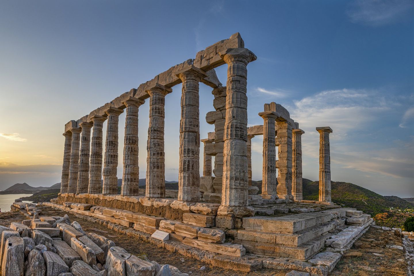 Poseidon Temple Greece Photo Gallery by David Ferguson