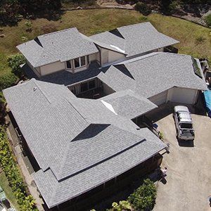 Residential roofing project