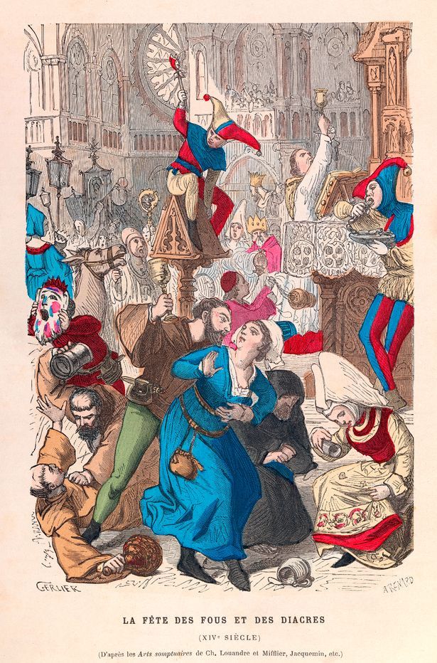 版画 April Fools'Day History of April Fool's Day