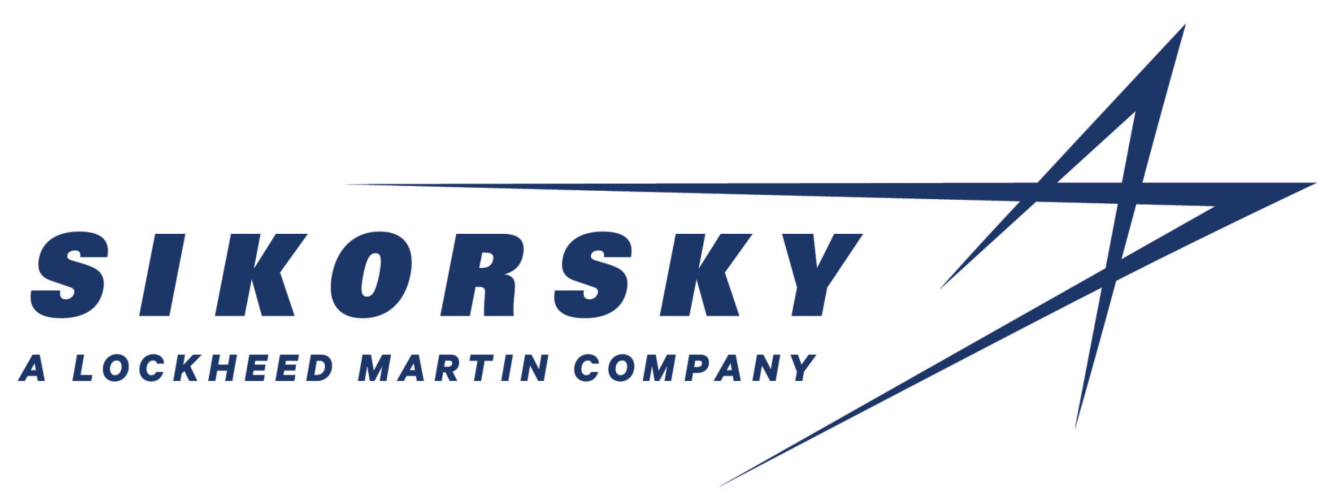 A logo for sikorsky a lockheed martin company