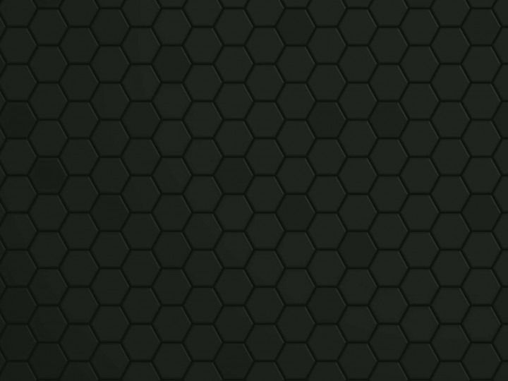 Dark gray hexagonal pattern.