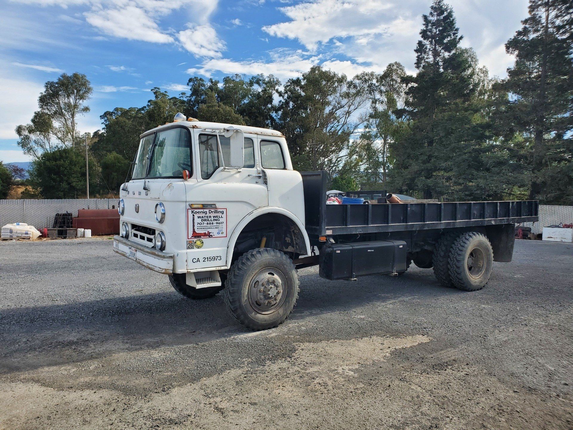 Picture Of Truck - Sonoma, CA - Koenig Drilling