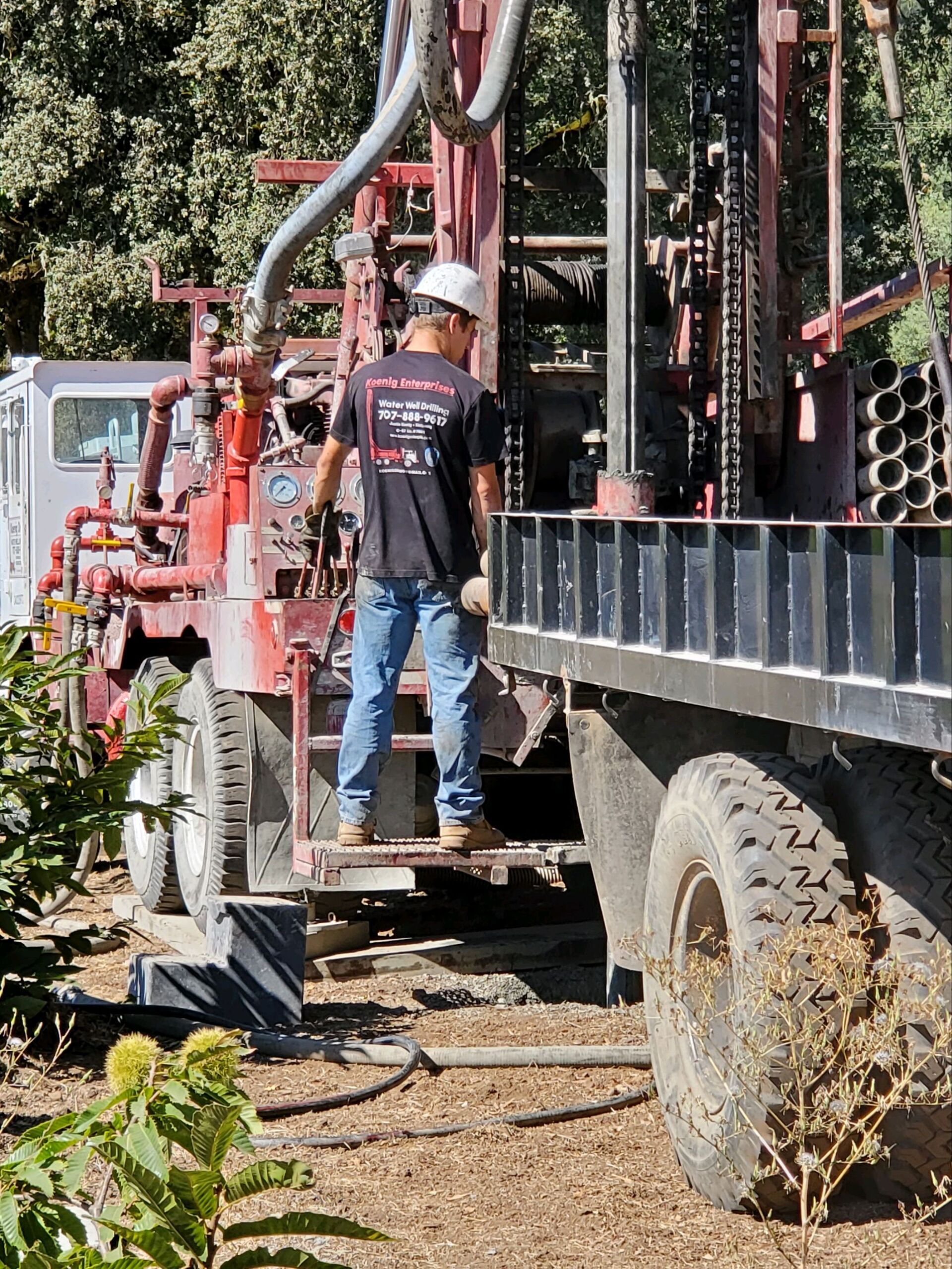 Man Manifacturing The Truck - Sonoma, CA - Koenig Drilling