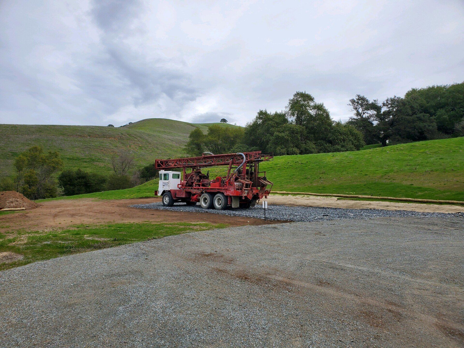 Picture Of The Back Of The Truck - Sonoma, CA - Koenig Drilling
