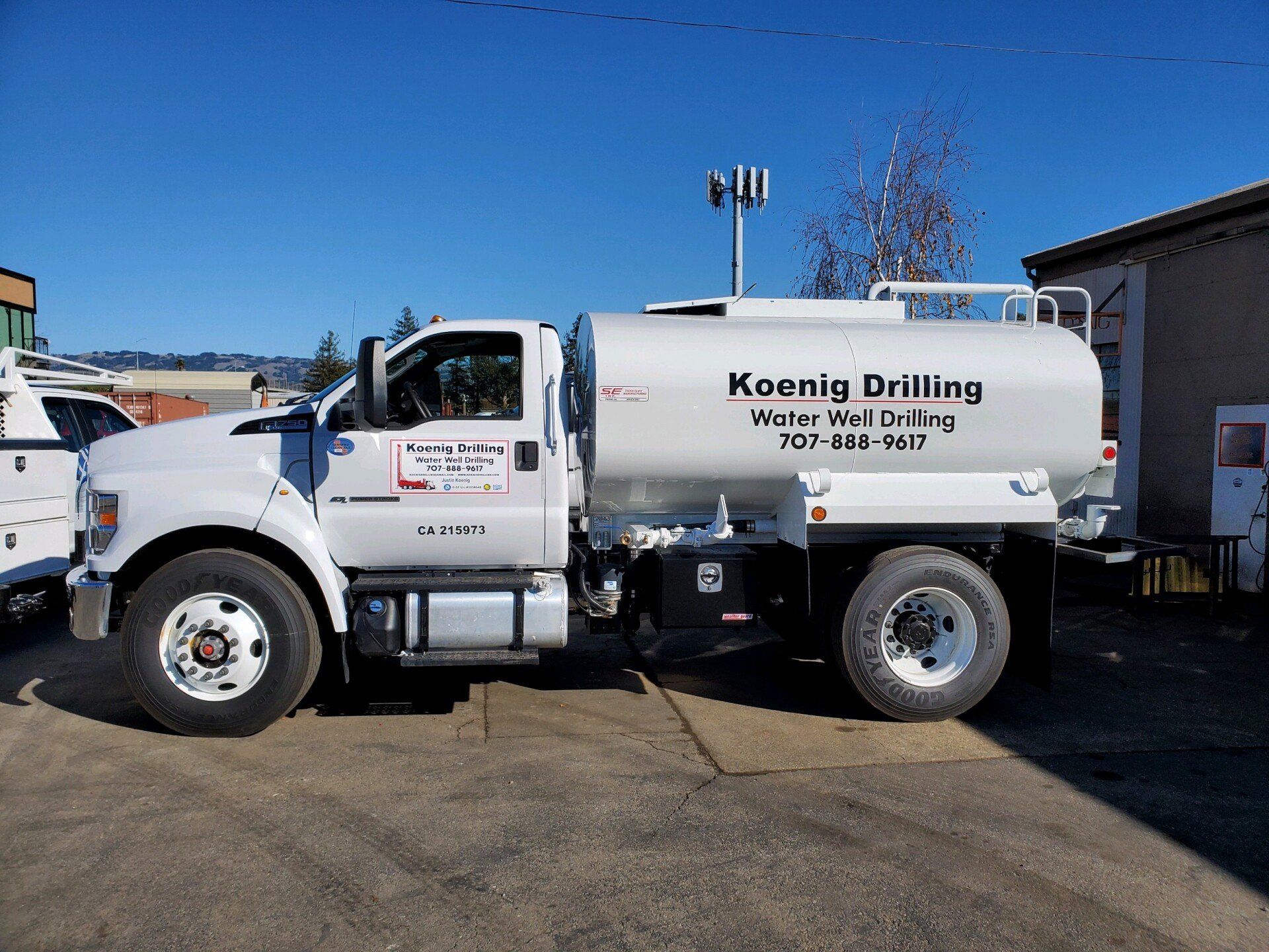 Company Truck - Sonoma, CA - Koenig Drilling