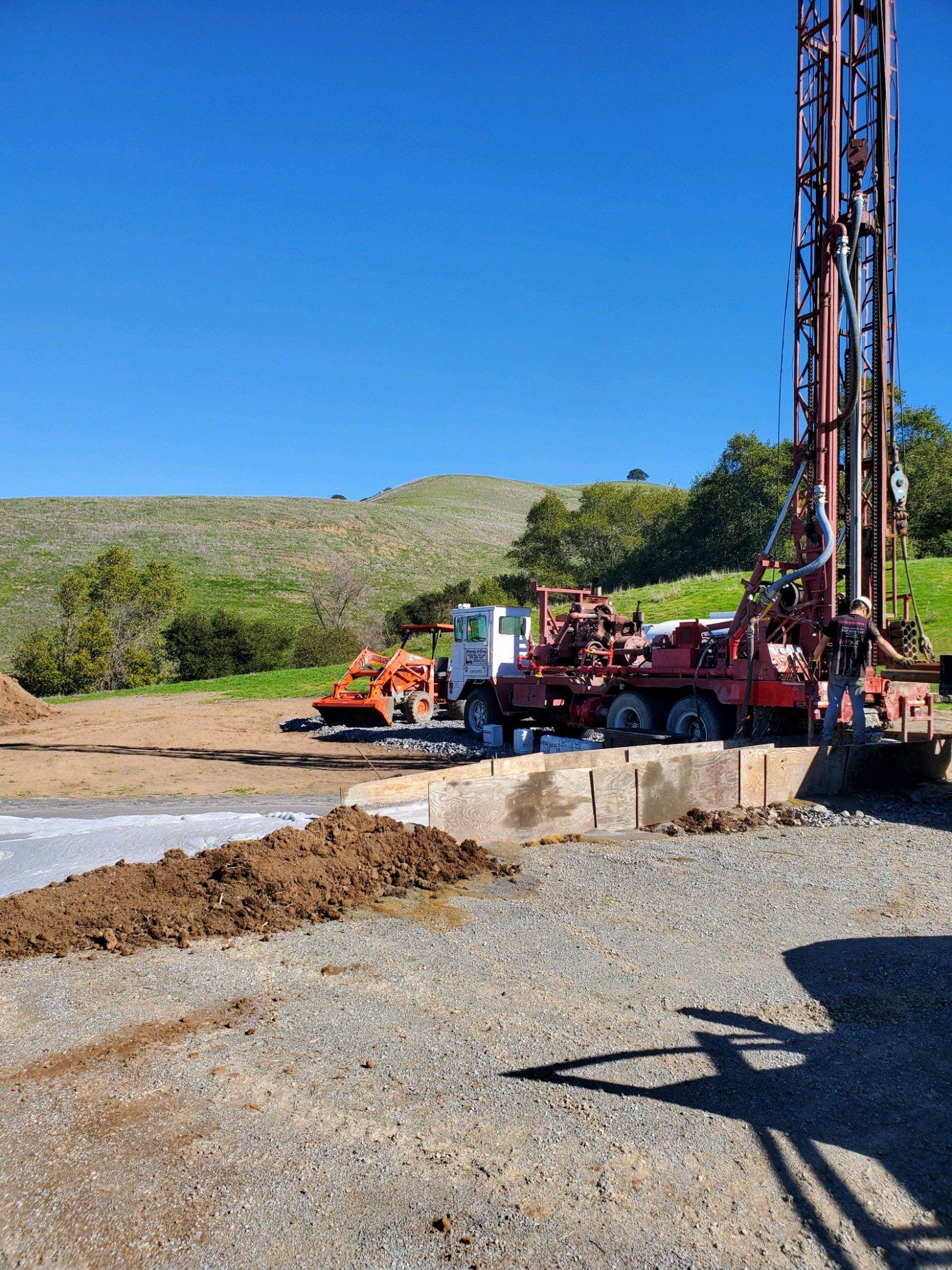 Side View Of Truck - Sonoma, CA - Koenig Drilling