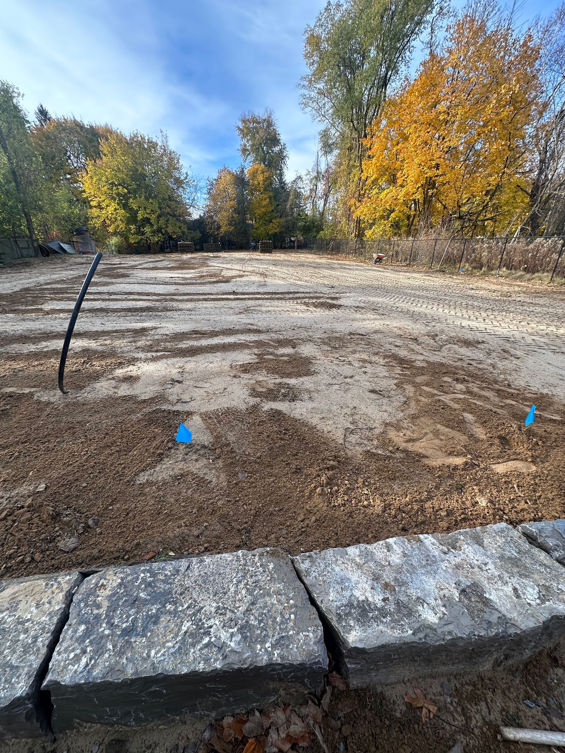 hardscaping elements in a landscape