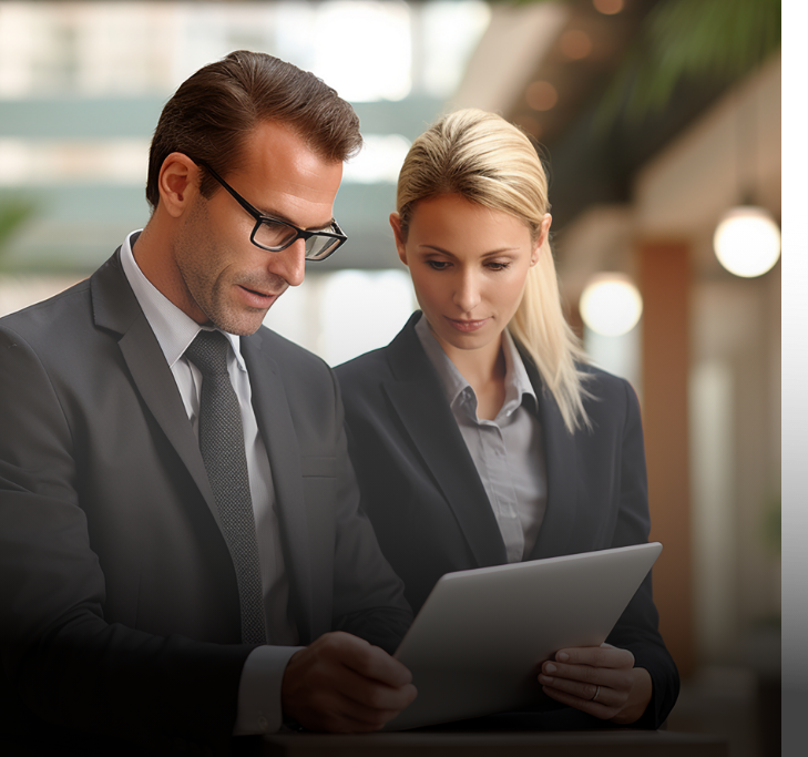 Beige church building against a blue sky, with autumn tree partially in view.