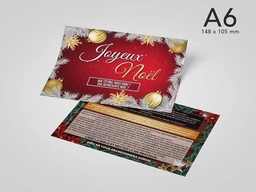 Une carte de Noël avec les mots joyeux noel dessus.