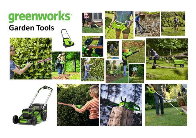 Greenworks Outdoor Power Equipment, Lawn & Garden Tools