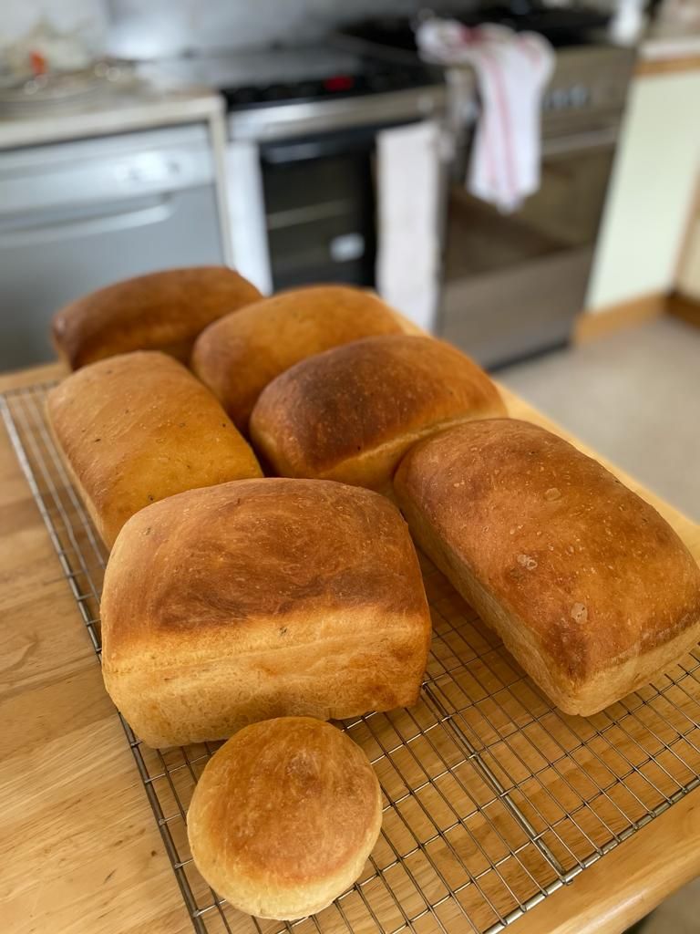 Homemade bread