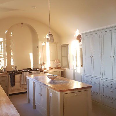 Hand-painted kitchens