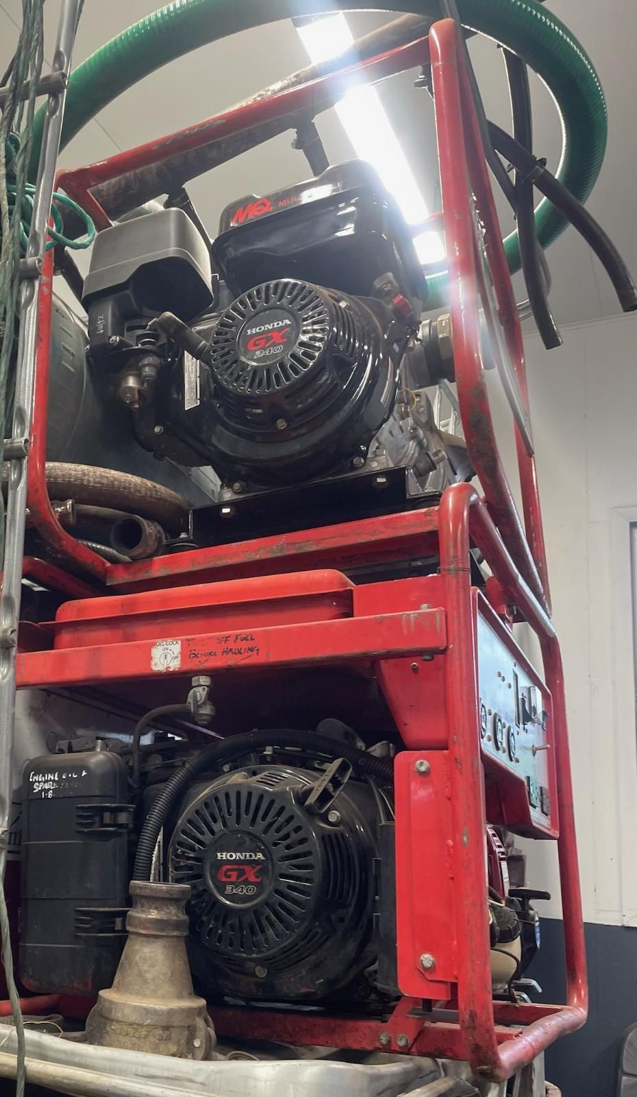 Trash Pump 6 HP W/ Hoses