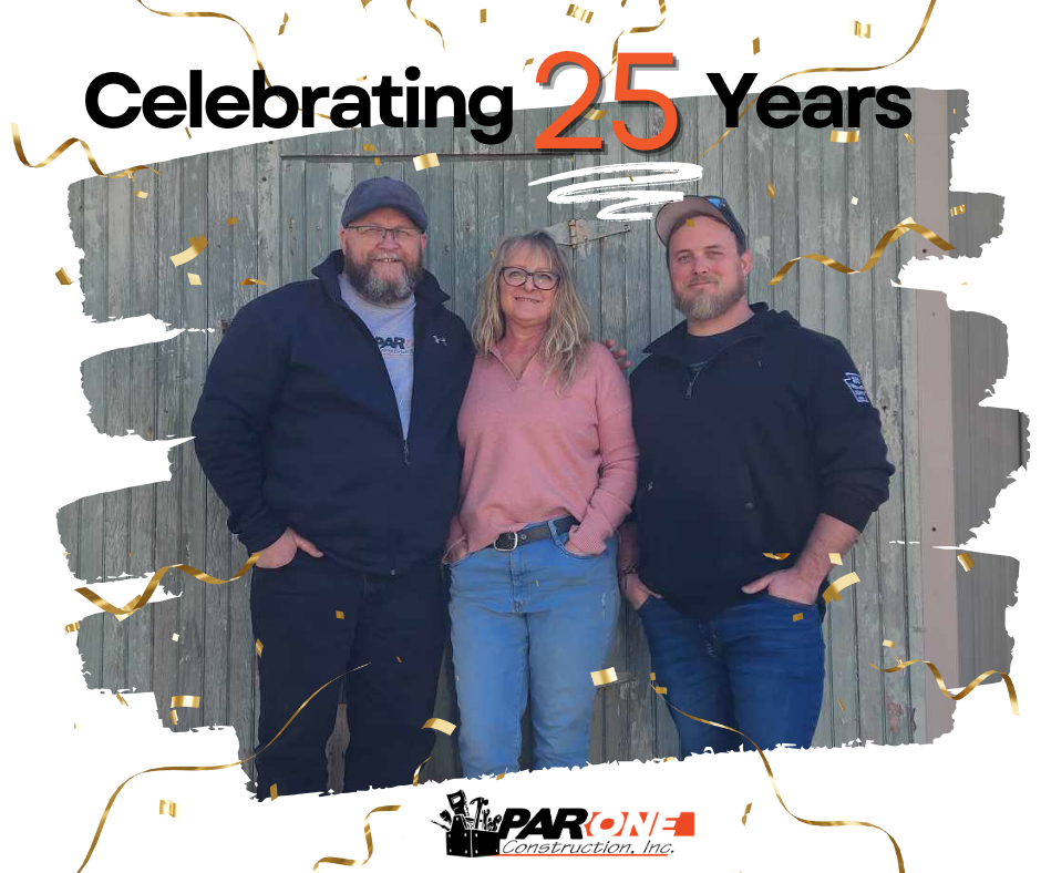 25th Anniversary photo for Par One Construction