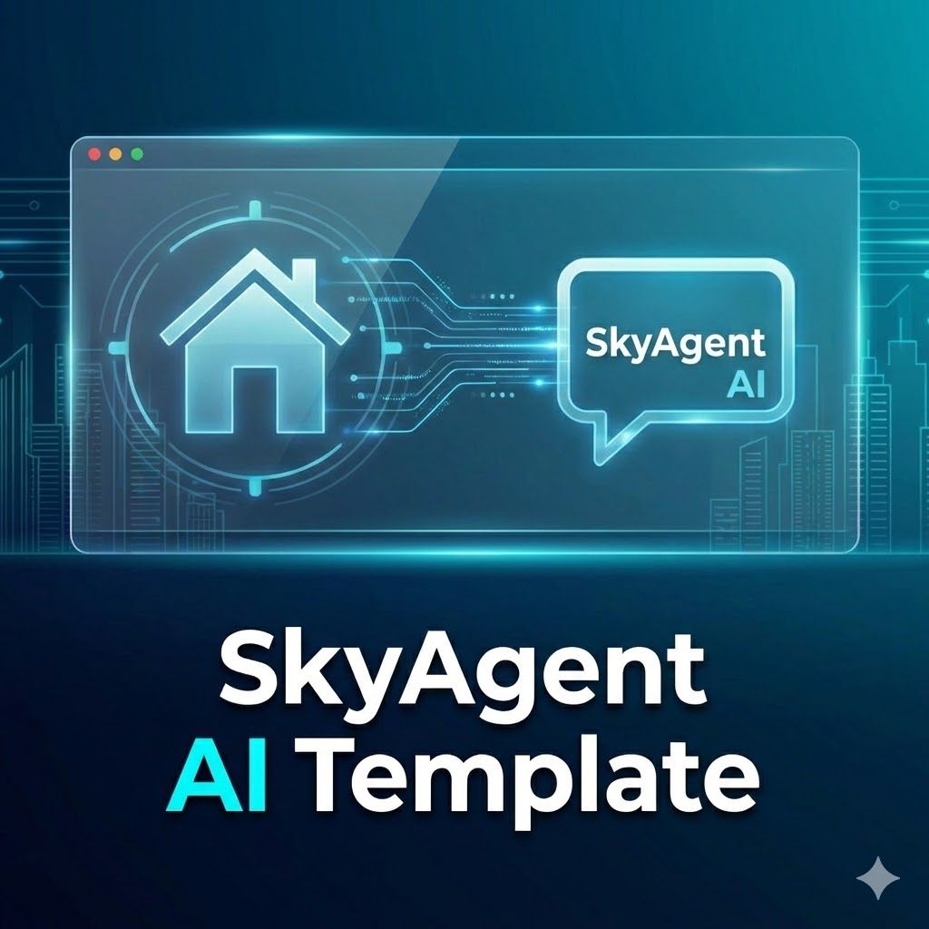 SkyAgent Real Estate Template Thumbnail