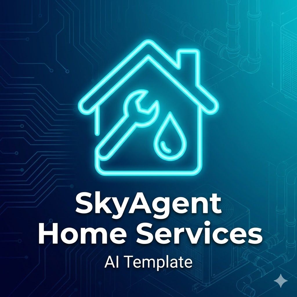 SkyAgent Home Services Template Thumbnail
