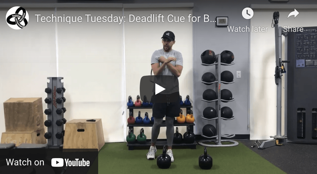 Technique Tuesday Deadlift Cue for Better Form