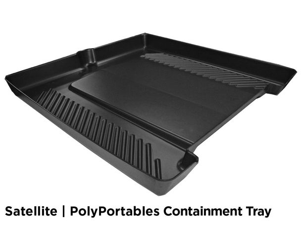 PolyPortables Containment Tray — Watsonville, CA — D & G Sanitation