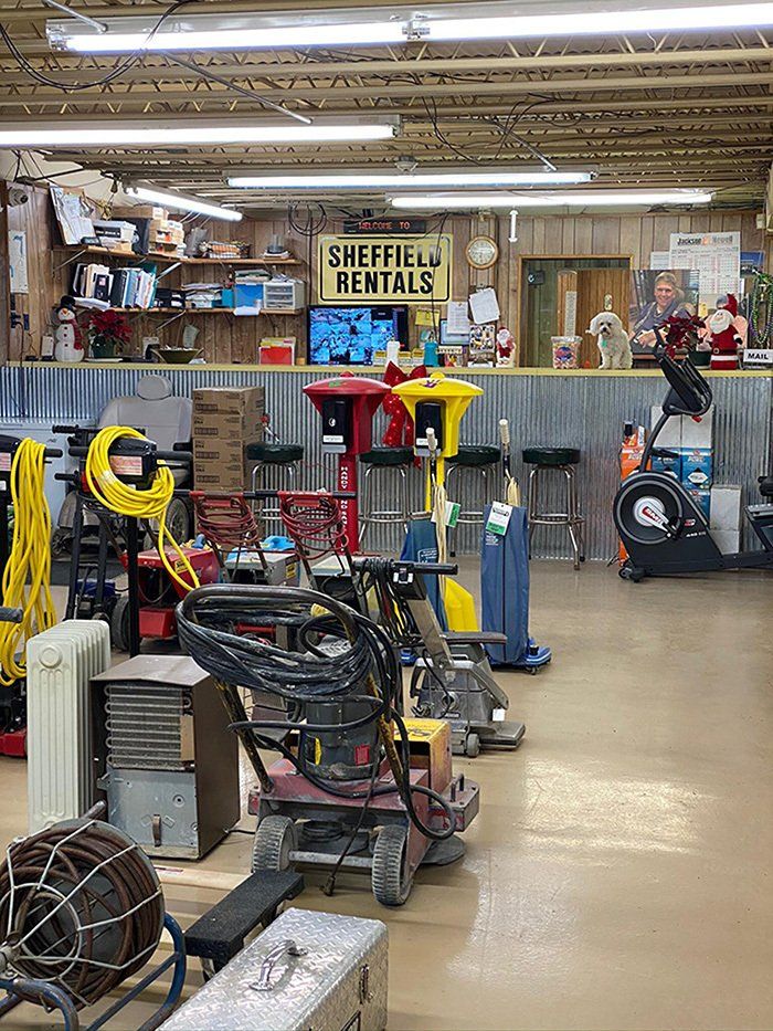 Homeowner Equipment Rentals Sheffield Rentals