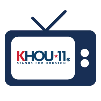 The logo for khou 11 stands for houston