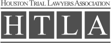 The logo for the houston trial lawyers association