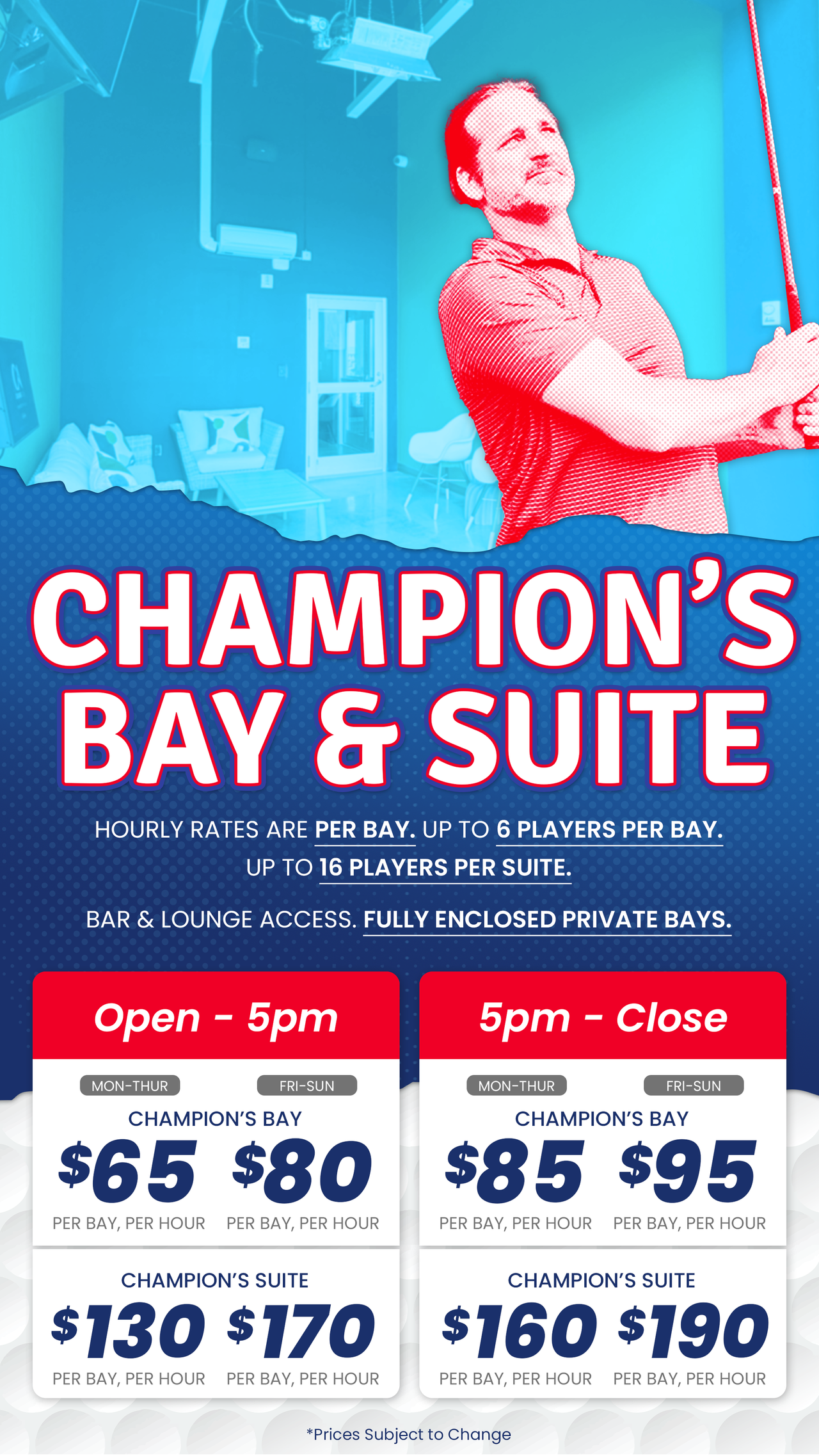 Swing Bays | Chasing Aces Golf Course